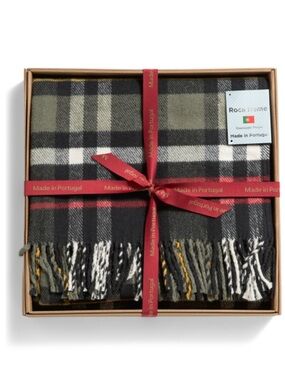 Roca Home Made In Portugal Wool And Cashmere Blend Throw